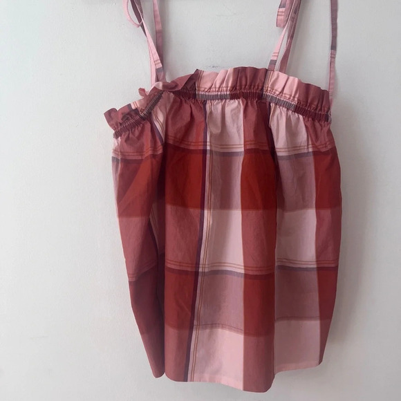 Belize official plaid top gingham blouse - Picture 3 of 4